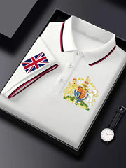 Men's United Kingdom Print Short Sleeve Shirt trupatriotic