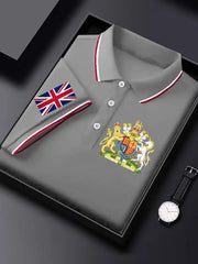 Men's United Kingdom Print Short Sleeve Shirt trupatriotic