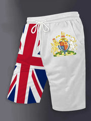 Men's United Kingdom Print  Shorts trupatriotic