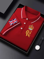 Men's United Kingdom Print Short Sleeve Shirt trupatriotic
