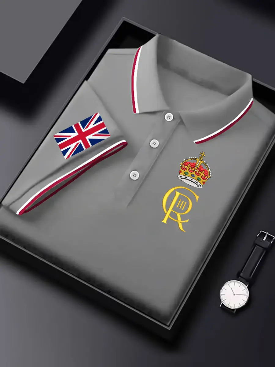 Men's United Kingdom Print Short Sleeve Shirt trupatriotic