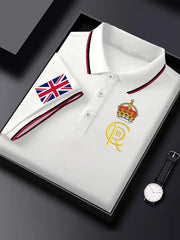 Men's United Kingdom Print Short Sleeve Shirt trupatriotic