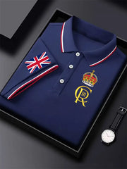 Men's United Kingdom Print Short Sleeve Shirt trupatriotic