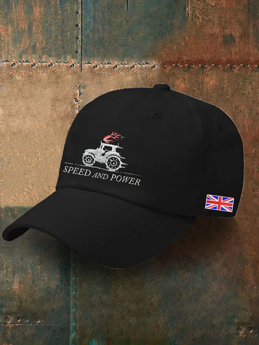 Unisex British Farming Printed Hat trupatriotic