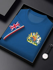 Men's United Kingdom Print Short Sleeve Shirt trupatriotic