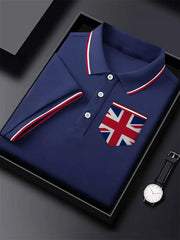 Men's UK Printed Poket Short Sleeve T-Shirt trupatriotic