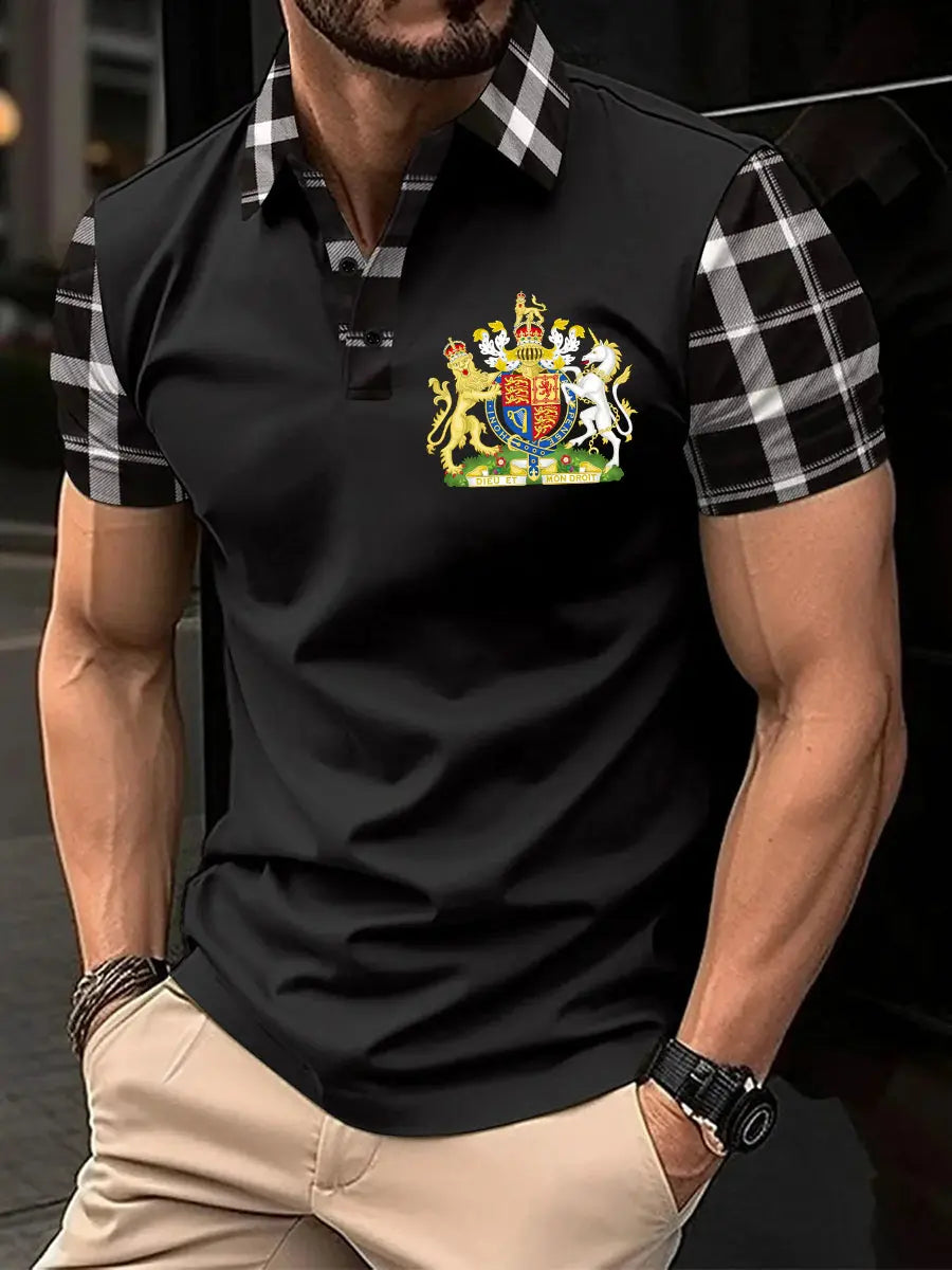 Men's United Kingdom Print short sleeve shirt trupatriotic