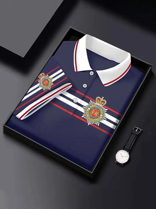 Men's Business Style Badge Top trupatriotic