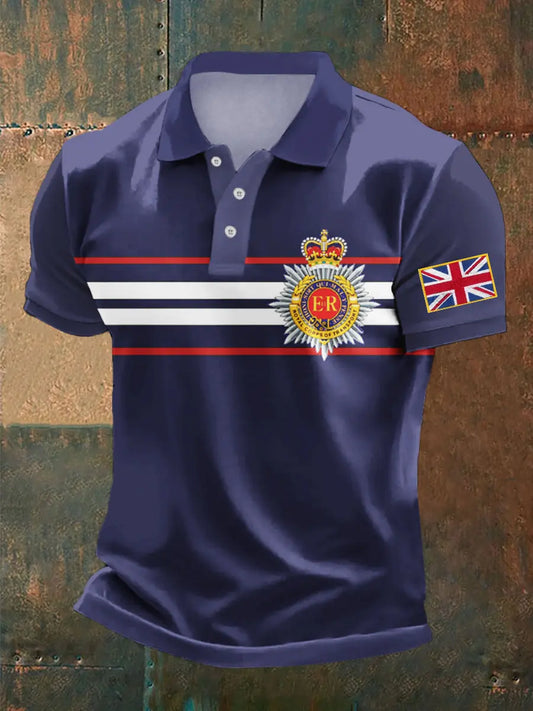 Men's Business Style Badge Top trupatriotic
