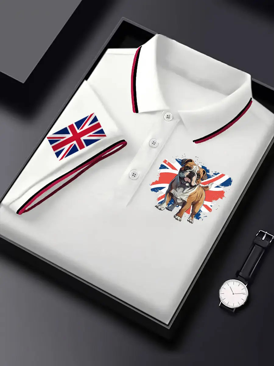 Men's Vintage British Bulldog Casual Shirt trupatriotic