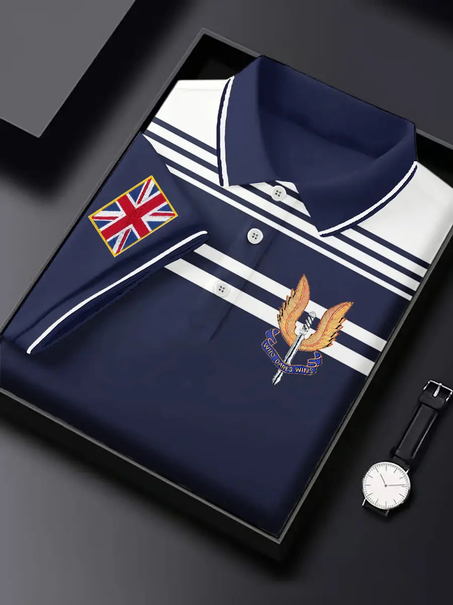 Men's Business Style Badge Top trupatriotic