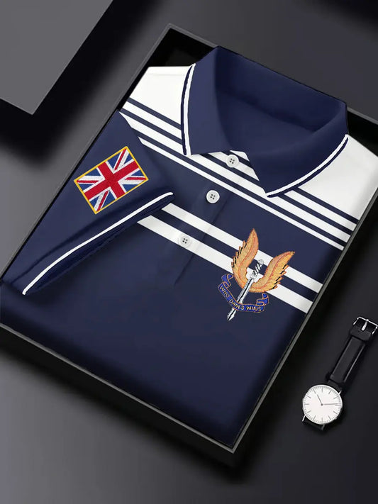 Men's Business Style Badge Top trupatriotic