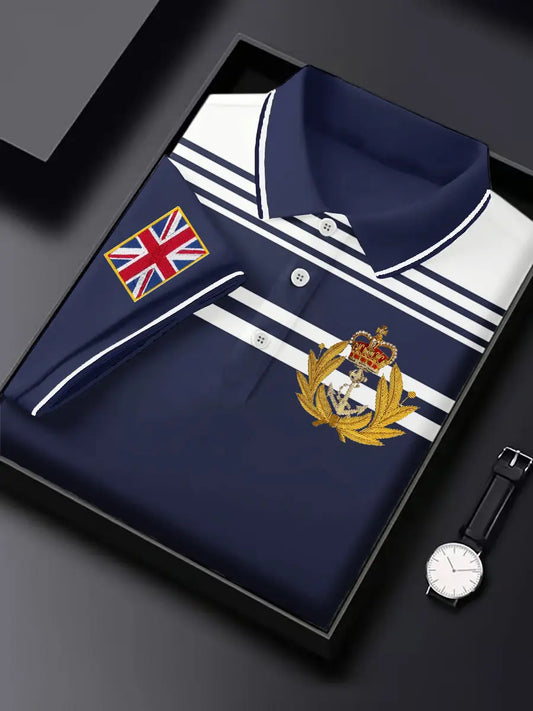 Men's Business Style Badge Top trupatriotic