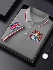 Men's Vintage British Bulldog Crown Casual Shirt trupatriotic