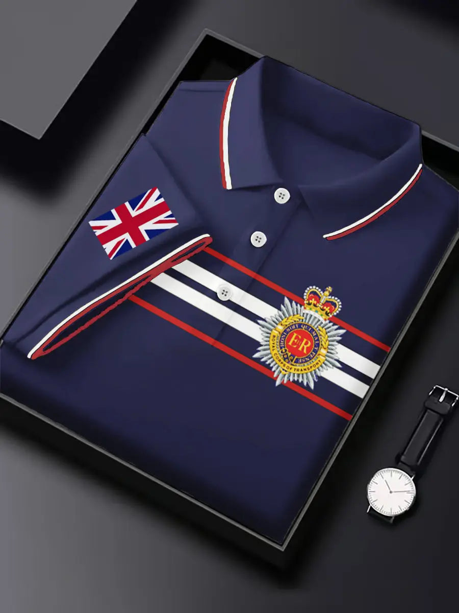 Men's Business Style Badge Top trupatriotic