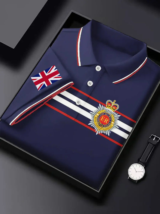 Men's Business Style Badge Top trupatriotic