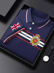 Men's Business Style Badge Top trupatriotic