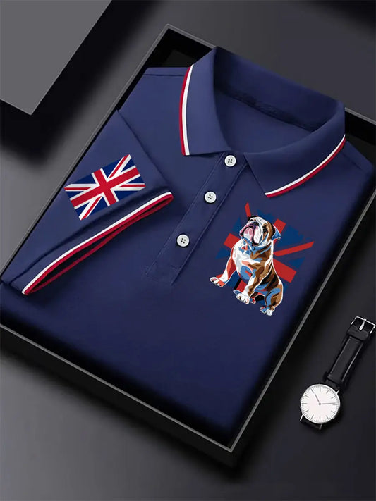Men's Vintage British Bulldog Casual Shirt trupatriotic
