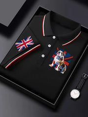 Men's Vintage British Bulldog Casual Shirt trupatriotic