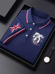 Men's Vintage British Bulldog Casual Shirt trupatriotic