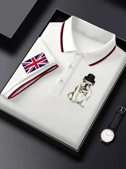 Men's Vintage British Bulldog Casual Shirt trupatriotic