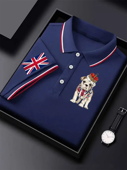 Men's Vintage British Bulldog Casual Shirt trupatriotic