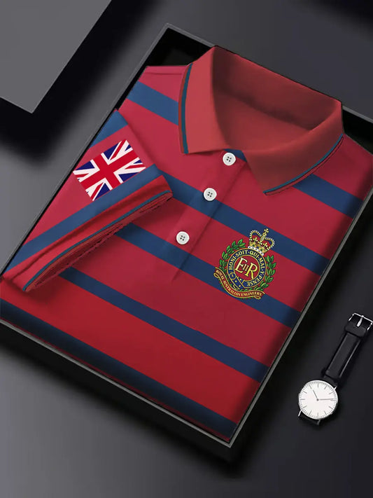 Men's Business Style Badge Top trupatriotic