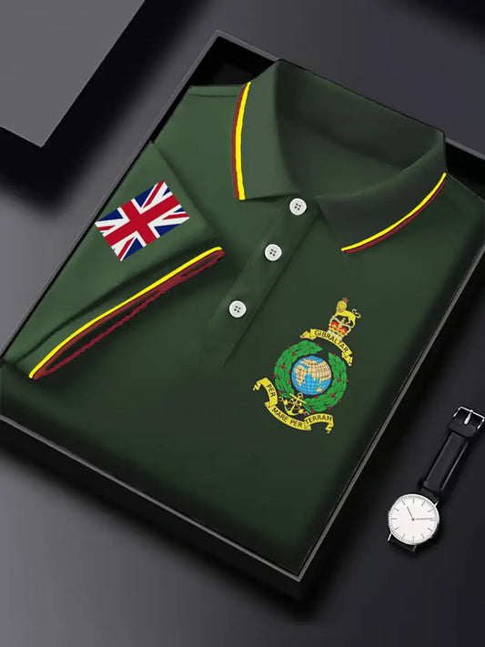 Men's Business Style Badge Top trupatriotic