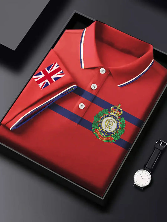 Men's Business Style Badge Top trupatriotic