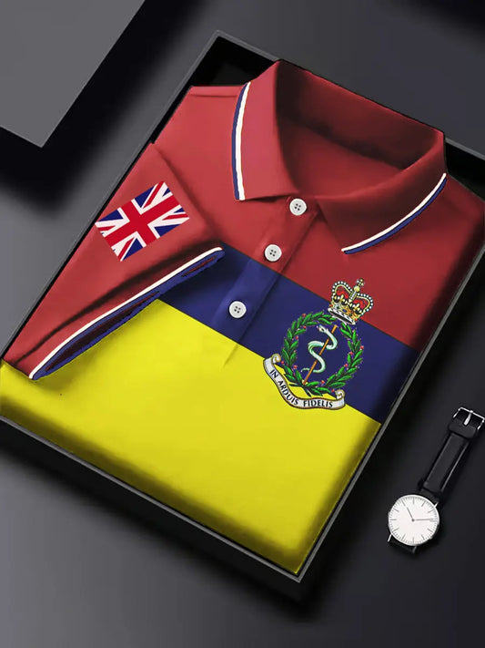 Men's Business Style Badge Top trupatriotic