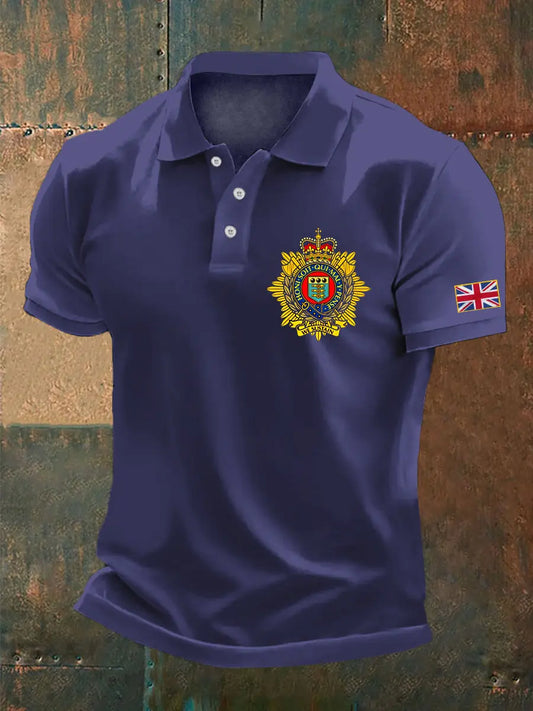 Men's Business Style Badge Top trupatriotic
