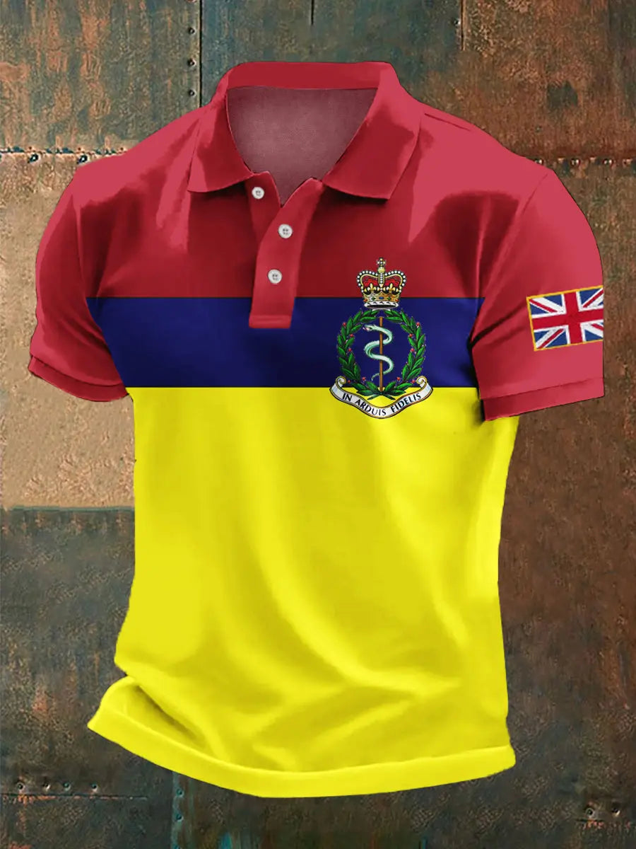 Men's Business Style Badge Top trupatriotic