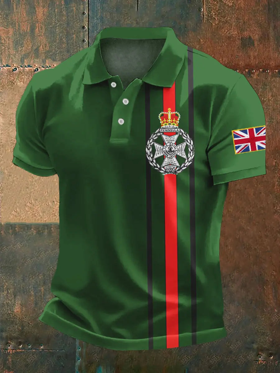 Men's Business Style Badge Top trupatriotic