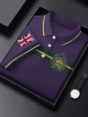Men's Business Style Badge Top trupatriotic