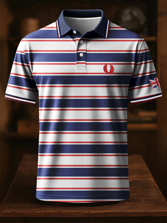 Men's Business Style Badge Top trupatriotic