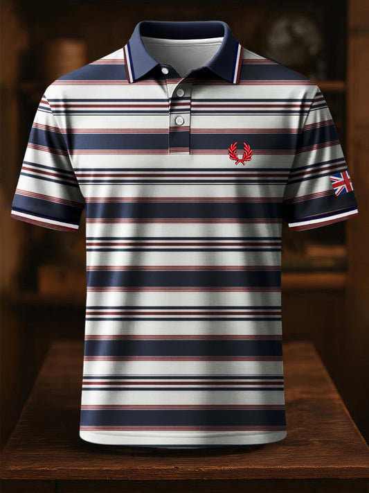 Men's Business Style Badge Top trupatriotic