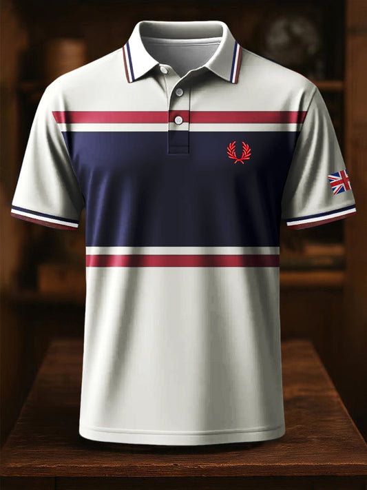Men's Business Style Badge Top trupatriotic