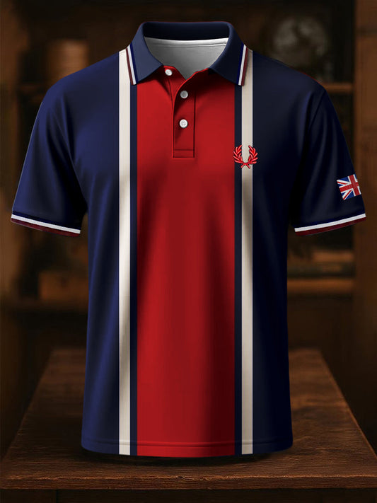 Men's Business Style Badge Top trupatriotic