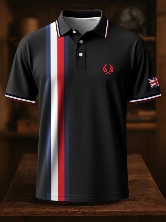Men's Business Style Badge Top trupatriotic