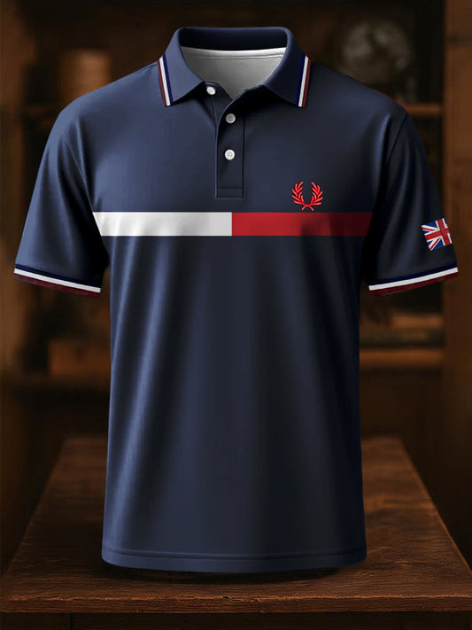 Men's Business Style Badge Top trupatriotic