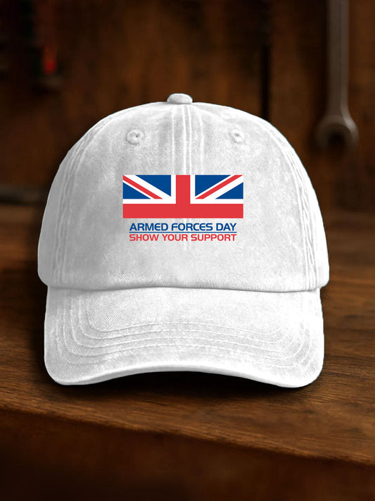 Unisex Armed Force Day Printed Hat trupatriotic