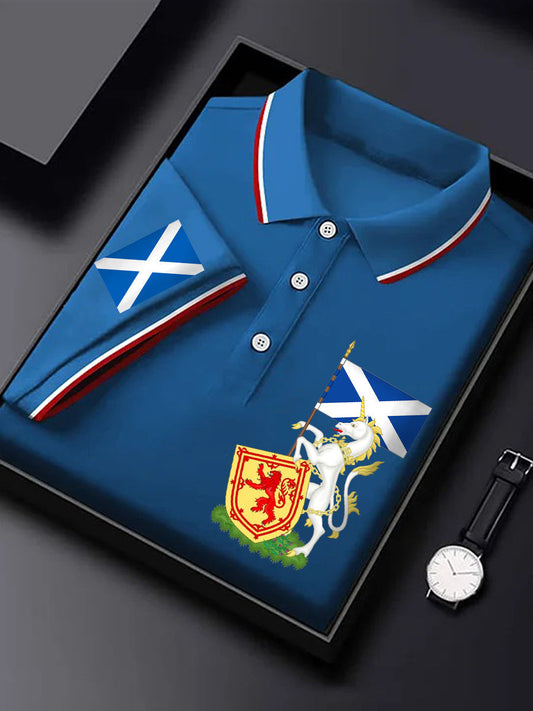 Men's Scottish Unicorn short sleeve shirt trupatriotic