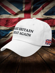 Unisex UK Pride Flag Great Again Printed Hat trupatriotic
