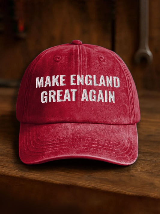 Unisex UK Pride Flag Great Again Printed Hat trupatriotic