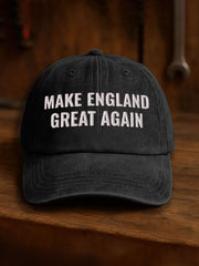 Unisex UK Pride Flag Great Again Printed Hat trupatriotic
