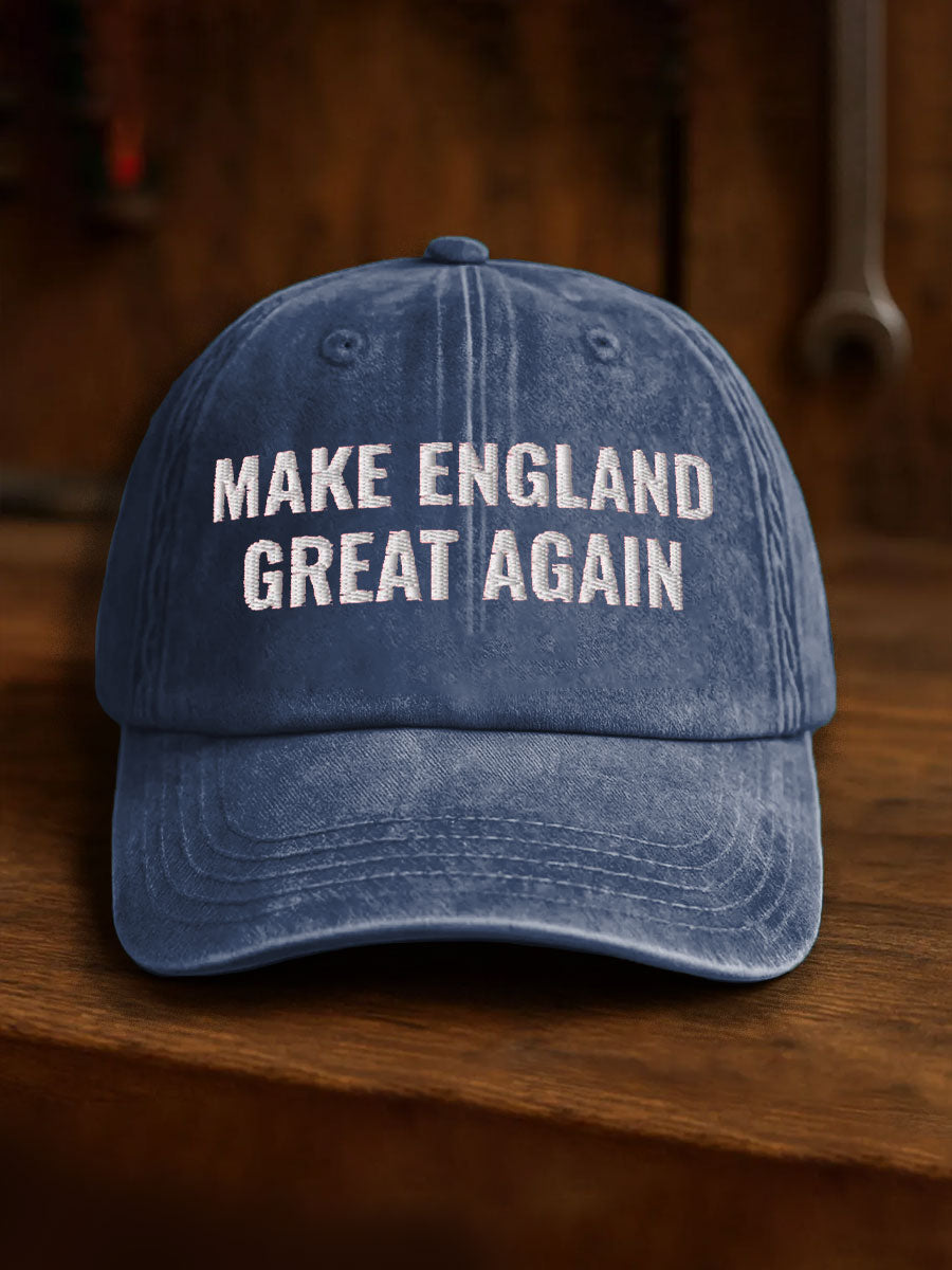 Unisex UK Pride Flag Great Again Printed Hat trupatriotic