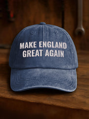 Unisex UK Pride Flag Great Again Printed Hat trupatriotic