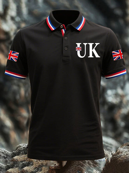 Men's U.K Short Sleeve Shirt trupatriotic