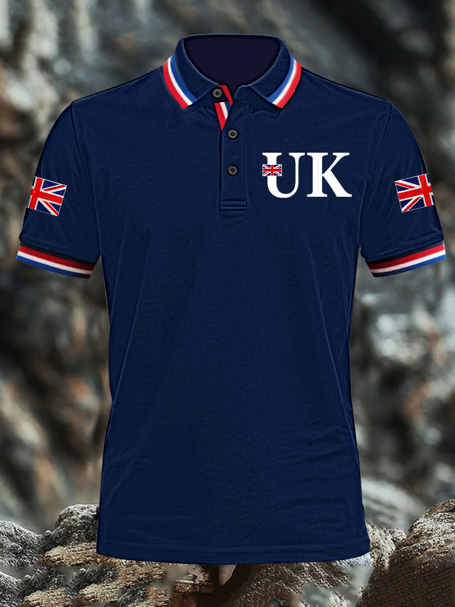 Men's U.K Short Sleeve Shirt trupatriotic