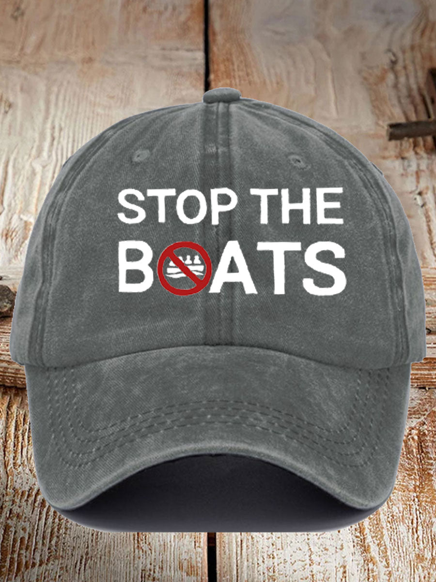 Unisex Immigration Printed Hat trupatriotic